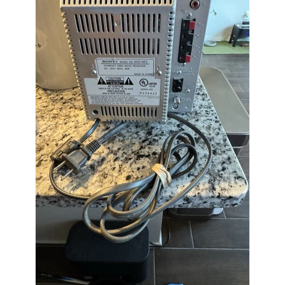Sony CMT-NE3 Micro HiFi Component System - CD & CASSETTE PLAYER DOESN'T WORK !!!